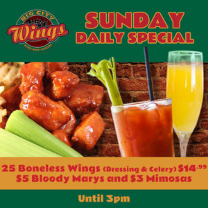 Sunday Specials
