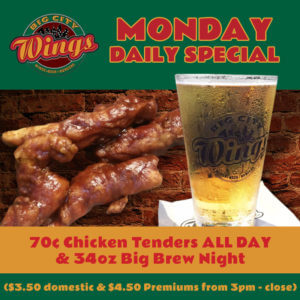 Monday Specials