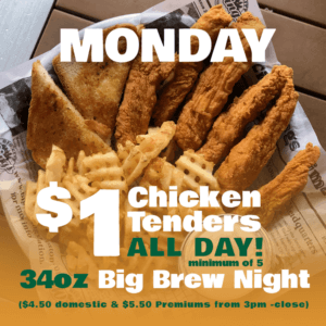 Monday Specials