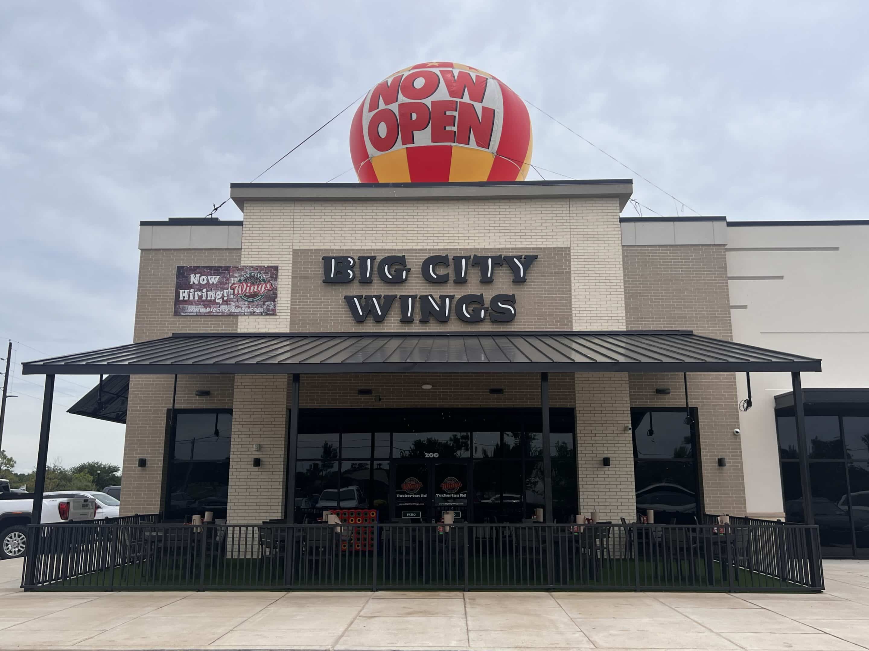 big city wings Copperfield location